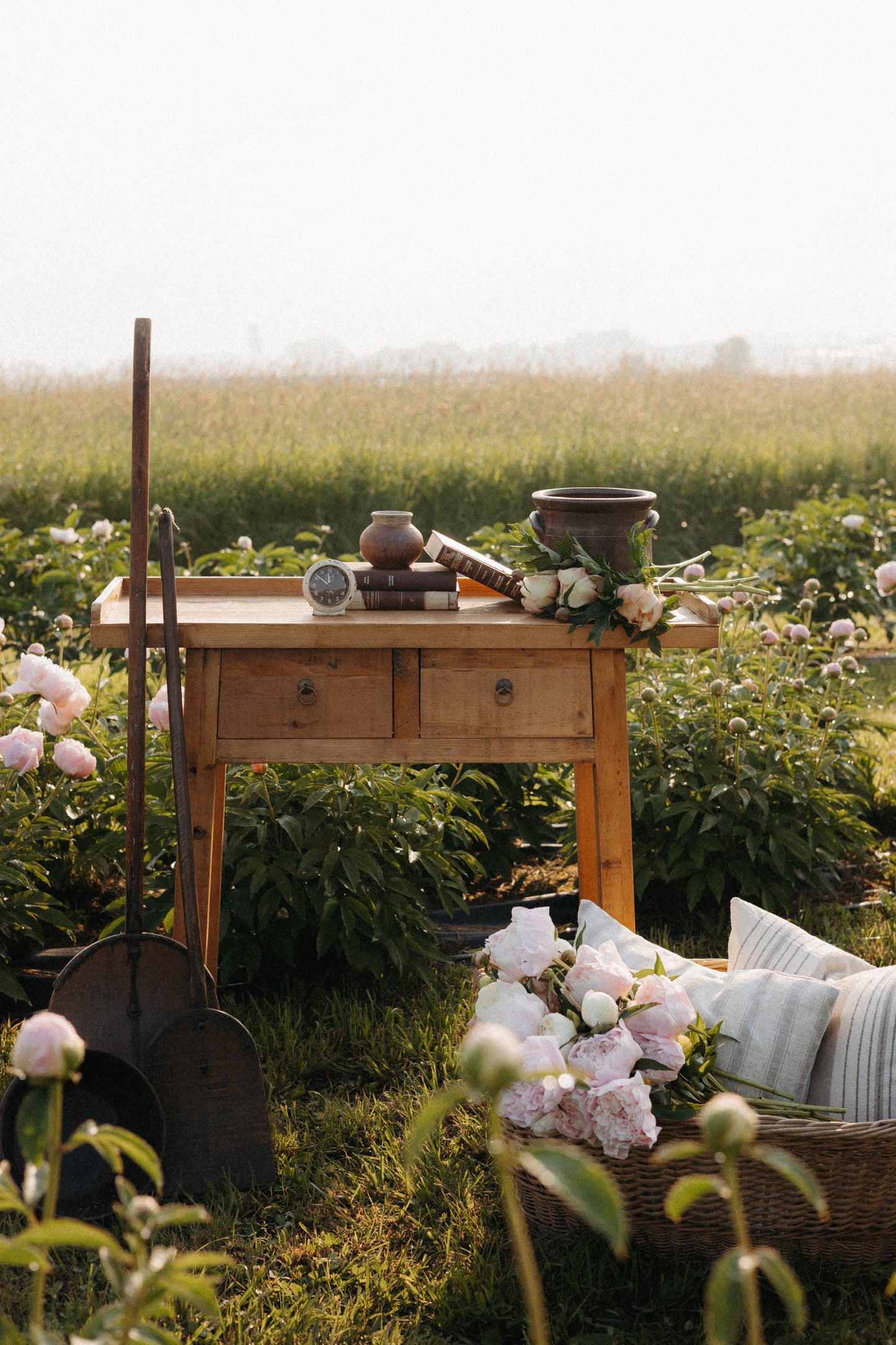 Panier Français Antique - Ovale
