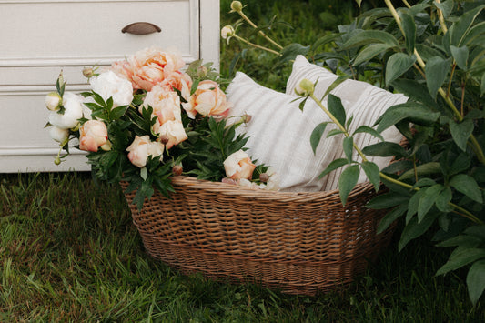 Panier Français Antique - Ovale