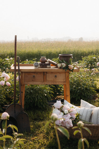 Panier Français Antique - Ovale